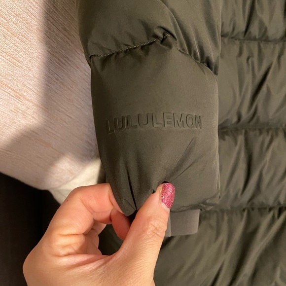 Lululemon Wunderpuff Long - Size 4 - Olive -SOLD - Picture 5 of 5